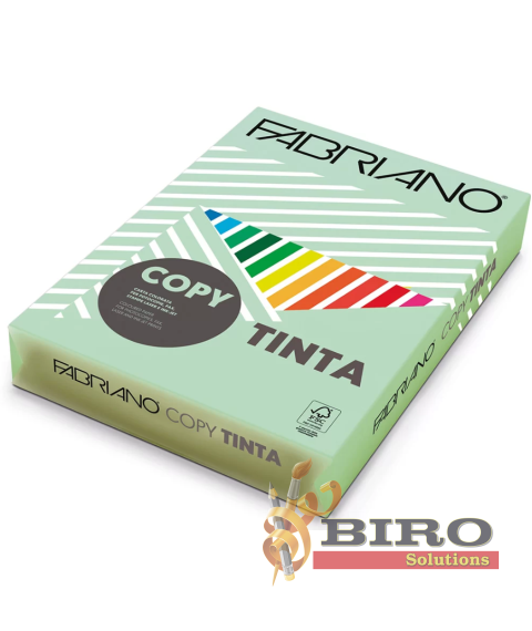 Hîrtie colorată A4 FABRIANO Tinta Acqua Marina, 160 gr/m2, 250 foi, pastel, verde 